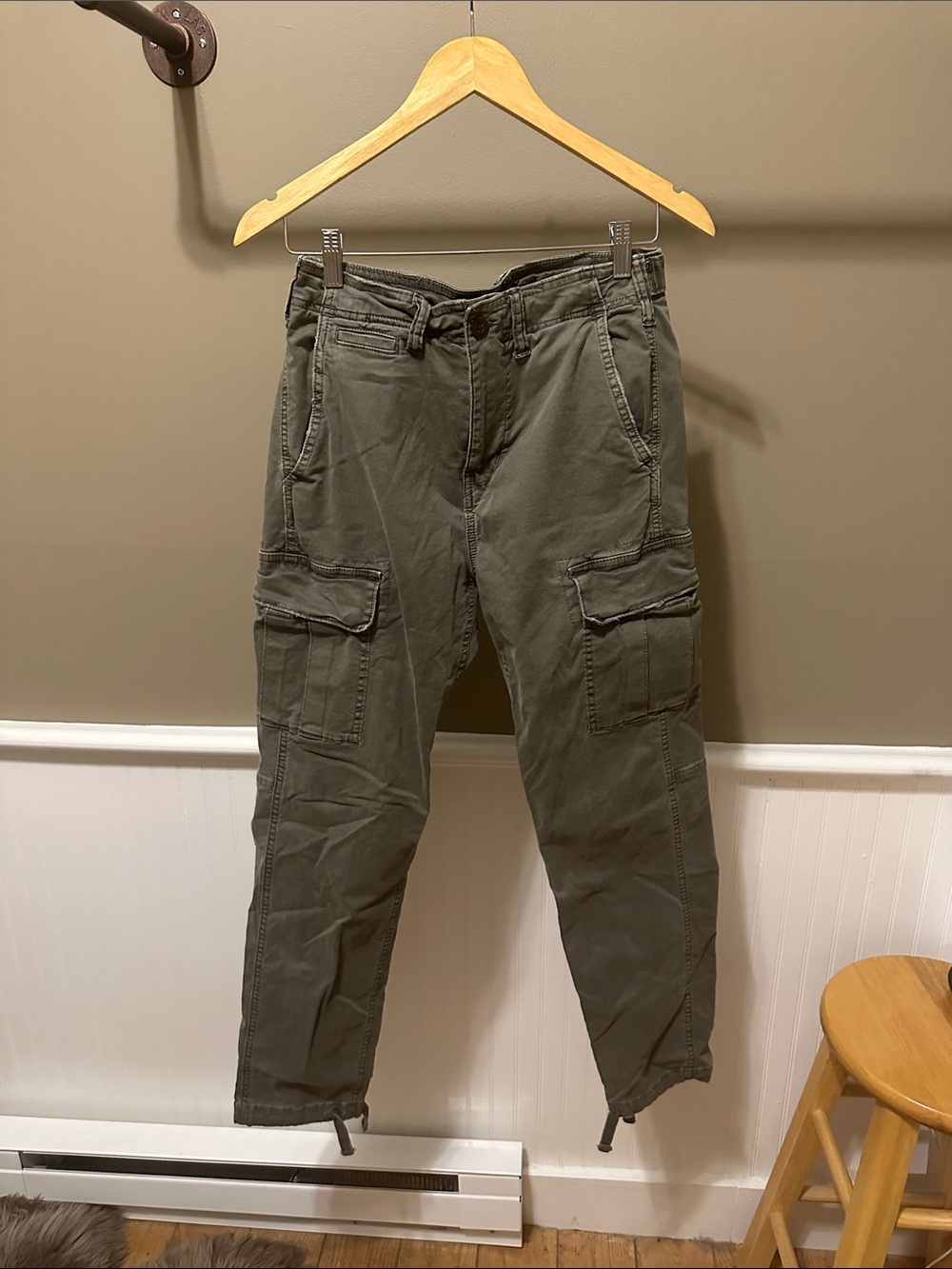 American Eagle Outfitters Olive Green Cargo Pants